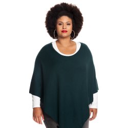 Donnay Plus Size Floating Cover Ups - Dark Green