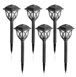 6 Pack Solar Garden Lights