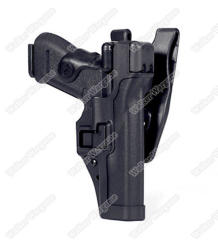 Bwh Tactical Mid Ridge Level 3 Auto Lock Duty Holster - Glock
