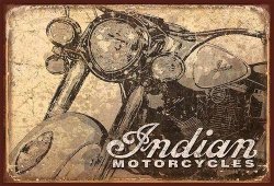 Indian Antiquated - Classic Metal Sign