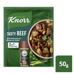 Tasty Beef 2IN1 Stew Mix With Robertsons Barbecue Spice 50G
