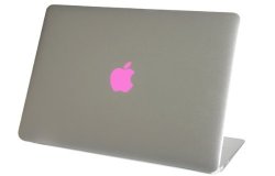 Baby Pink Macbook Air Logo Color Changer Vinyl Sticker Decal Mac Apple Laptop