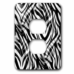 Cassie Peters Animal Print Abstract - Lost In The Wilds Abstract Zebra Print - Light Switch Covers - 2 Plug Outlet Cover LSP_240286_6