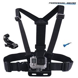 Nomadic Gear Adjustable Chest Mount Harness For Gopro HERO5 HERO4 HERO3+ HERO3 HERO2 Hero Camera