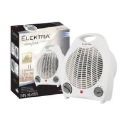 Elektra Comfort 2-IN-1 Fan And Heater