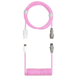Cooler Master Coiled Cable Double-sleeved Magenta Type C