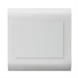 Lesco Pipelli Blank Square Cover Plate- Height: 100MM Width: 100MM Material: Polycarbonate Colour White Sold As A Single Unit 3 Months Warranty Product Overviewthe