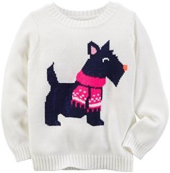 Carter's Baby Girls' Sweater 235G446 Ivory 9M