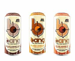 Bang Keto Coffee 15 Ounce Cans 3 Flavor Sampler