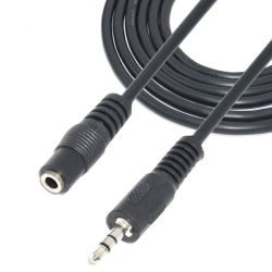 3.5MM Aux Audio Jack Extension Cable - Male To Male - 5 Meters
