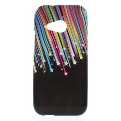 Jujeo Stylish Cell Phone Case For Htc One MINI 2 - Non-retail Packaging - Meteor Shower