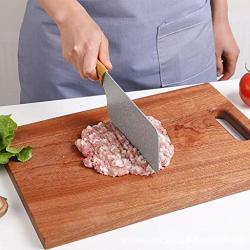 Wooden Cutting Board Is Best For Meat Vegetables And Cheese Professional Strength And Durability Size : A