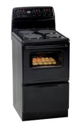 Defy 500 Series Freestanding Black Electric Stove - DSS506