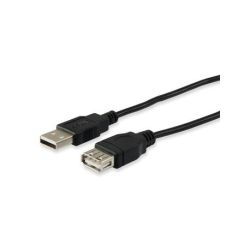 Equip Cable - USB2.0 Extension 1.8M Black