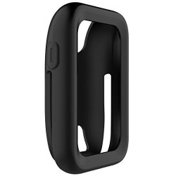 Motong Garmin Approach G30 Case - Motong Silicone Protective Case Cover Shell For Garmin Approach G30 Golf Gps Smartwatch Silicone Black