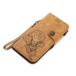 Case For Samsung Galaxy A5 2017 A3 2017 Card Holder Wallet With Stand Flip Magnetic Pattern Full Body Cases Flower Hard Pu Leather For Color :