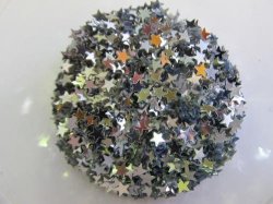 Star Sequins Silver-200pc-cheap Postage Options