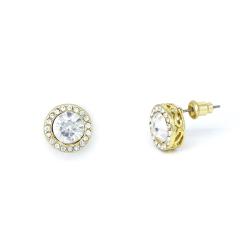 Goldair Gold Tone Stud Earrings