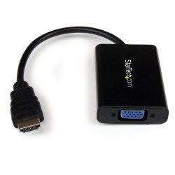 Startech.com Apple Tv To Projector Or Monitor - Airplay Mirroring For Vga Projector - Apple Tv To Vga Adapter - HDMI To Vga Converter