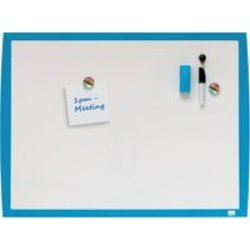 Nobo Small Magnetic Whiteboard - Blue 585 X 430MM