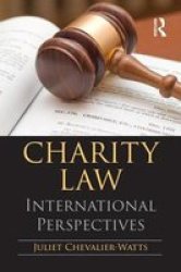 Charity Law - International Perspectives Hardcover