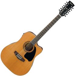 Ibanez Series PF Acoustic Electric Guitar in Natural