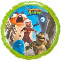 Monsters Vs Aliens Foil Balloons