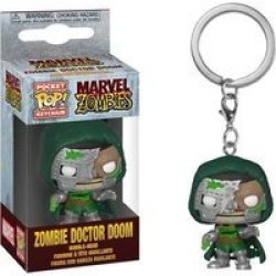 Pocket Pop Marvel Zombies Keychain - Zombie Doctor Doom