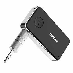 Mpow Bluetooth Receiver 5.0 For Car home With 3D Surround Stereo Mode Aux Bluetooth 5.0 Car Adapter Supports Siri & Google Assistant 10 Hours Muisc