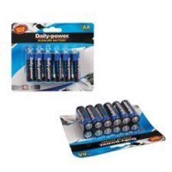 Batteries - Alkaline Battery - Improved Quality - Size Aa - 12 Pack