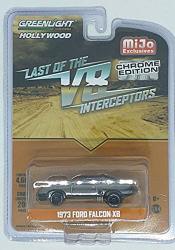 1973 Ford Falcon Xb Chrome Black Edition The Last Of The V8 Interceptors 1979 Movie Limited Edition To 4 600 Pieces Worldwide 1 64 Diecast Model Car By Greenlight 51229