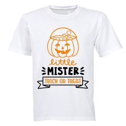 Little Mister Trick Or Treat - Halloween - Kids T-Shirt