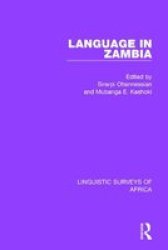 Language In Zambia Paperback