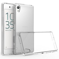 Sony Xperia Xa Case Invisible Armor Xtreme Slim Clear Soft Lightweight Shock Absorbing Tpu Bumper Back Cover