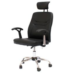 Office Chairs - Ergonomic Pu Leather With Headrest