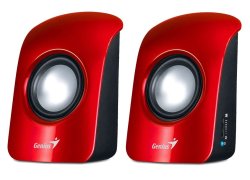 Genius S115 Speakers - Red