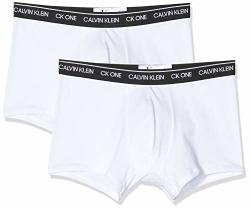 Calvin Klein Boxer Ck One 2 Pack White CKL_000NB2385AWBE - M