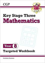 New KS3 Maths Year 8 Targeted Workbook With Answers Paperback