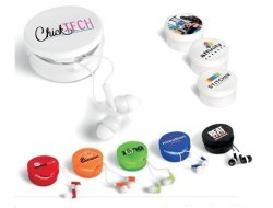 Acoustix Earbuds - Available In Black Blue Lime Orange White