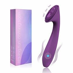 Deals on Clitoral Licking Tongue Vibrators Allovers 2 In 1 G Spot Clit Massager For Female Rechargeable Nipple Stimulator Dildo Vibrator Adult Sex