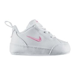 Nike Infant Pico Plus Bootie Cb Crib Shoes 1 M Us Infant White pink