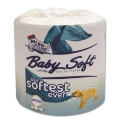 Baby Soft 2 Ply Toilet Paper 1 x 24's