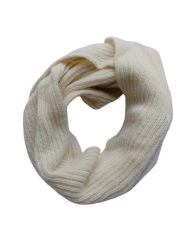 White - Infinity Scarf Snood