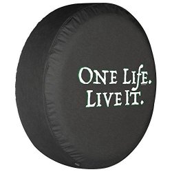 Boomerang 26 One Life Live It - Spare Tire Cover - Made In The Usa
