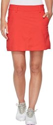 Puma Golf Women's 2017 Pounce Skirt Bright Plasma Size 2