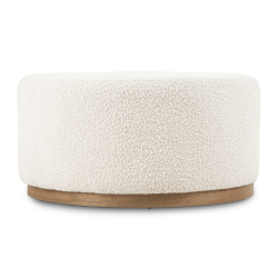 @home Swoon Ottoman Boucle Natural