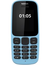 Nokia 105 4MB Dual Sim 2017 Edition in Blue