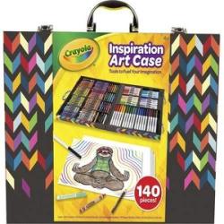  Crayola Inspiration Art Case, Multicolor,140 Piece Assortment