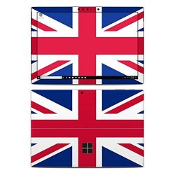 Union Jack Protector Skin Sticker Compatible With Microsoft Surface Pro 6 - Ultra Thin Protective Vinyl Decal Wrap Cover