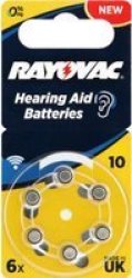 Hearing Aid 6 In A Blister Size 10